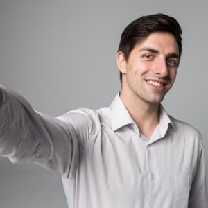 selfie headshot